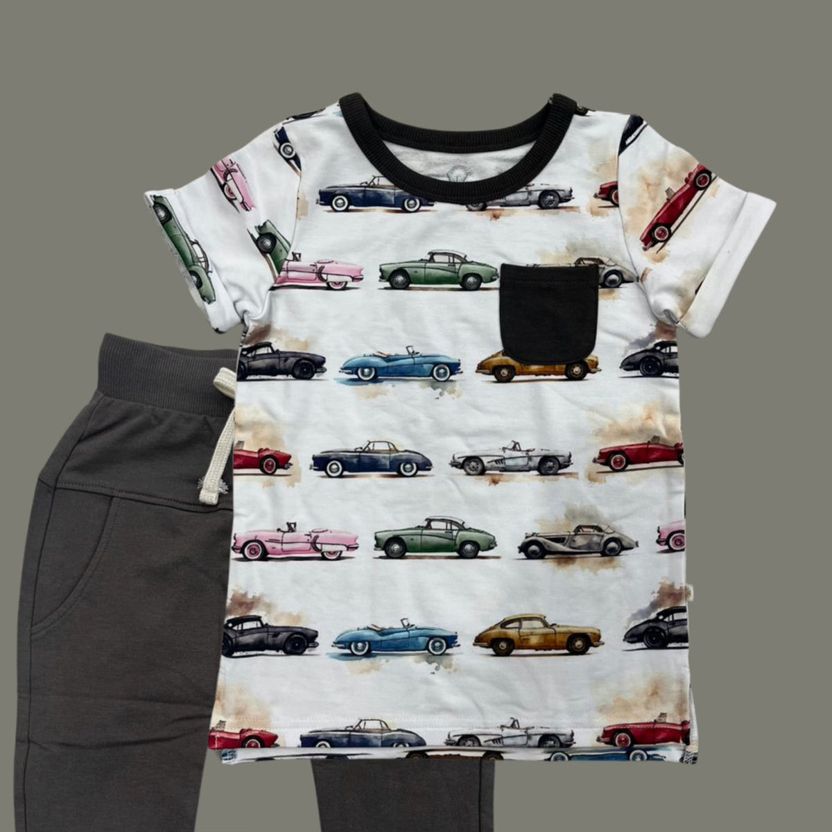 Walter’s Vintage Vrooms Pocket Tee