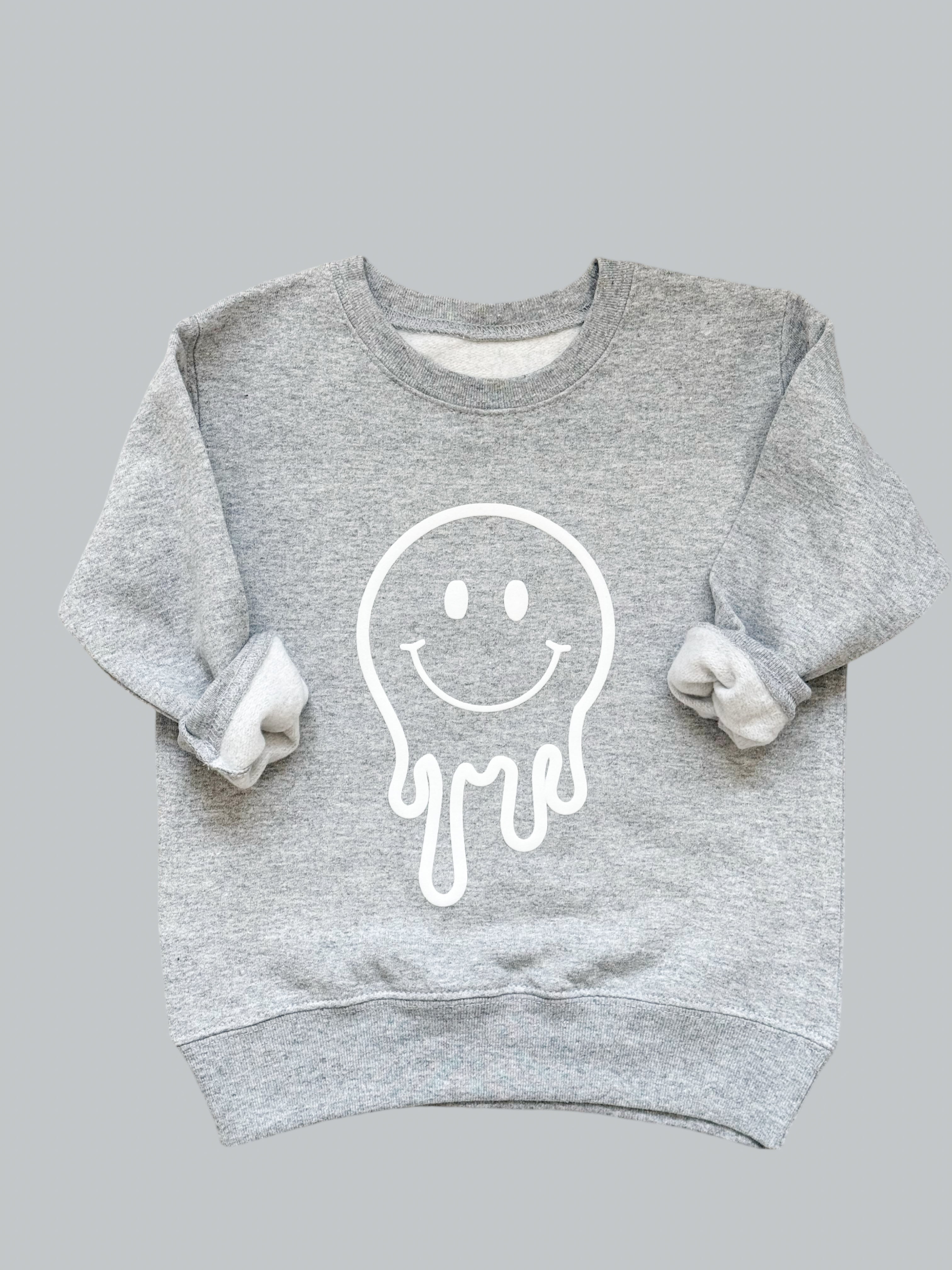 Smiley Drip Crewneck
