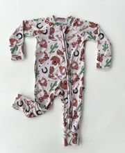 Cowboy | Zip Romper