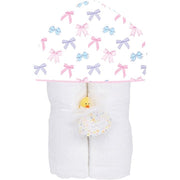 Baby Jar - Deluxe Hooded Towel, Bows
