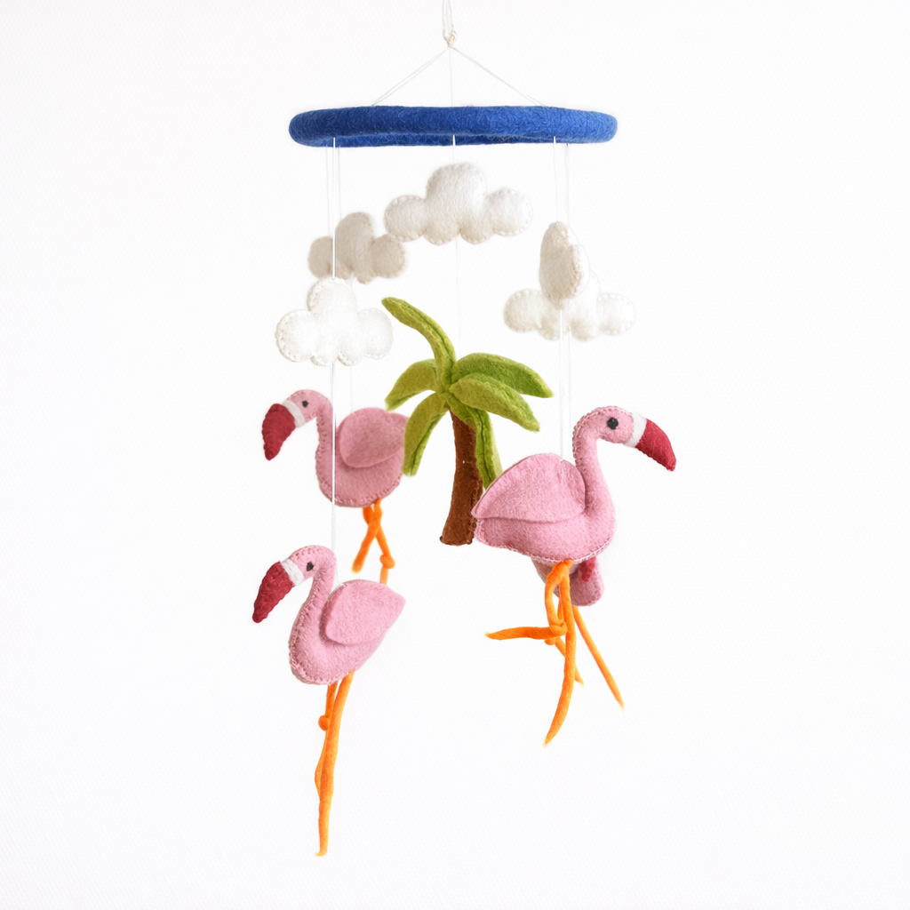 Flamingo Baby Mobile