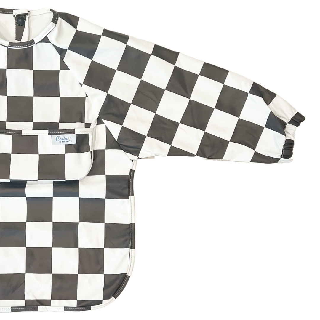 The Grayson Long Sleeve Bib - Checkered