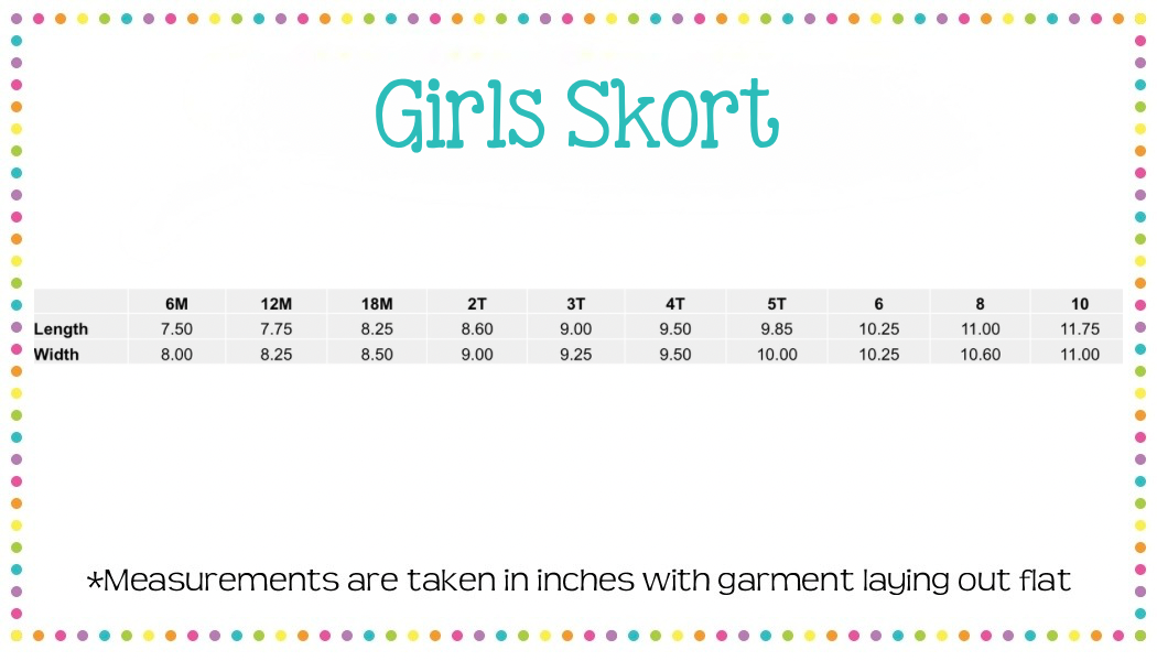 Girls Knit Skort (with Shorts Underneath)