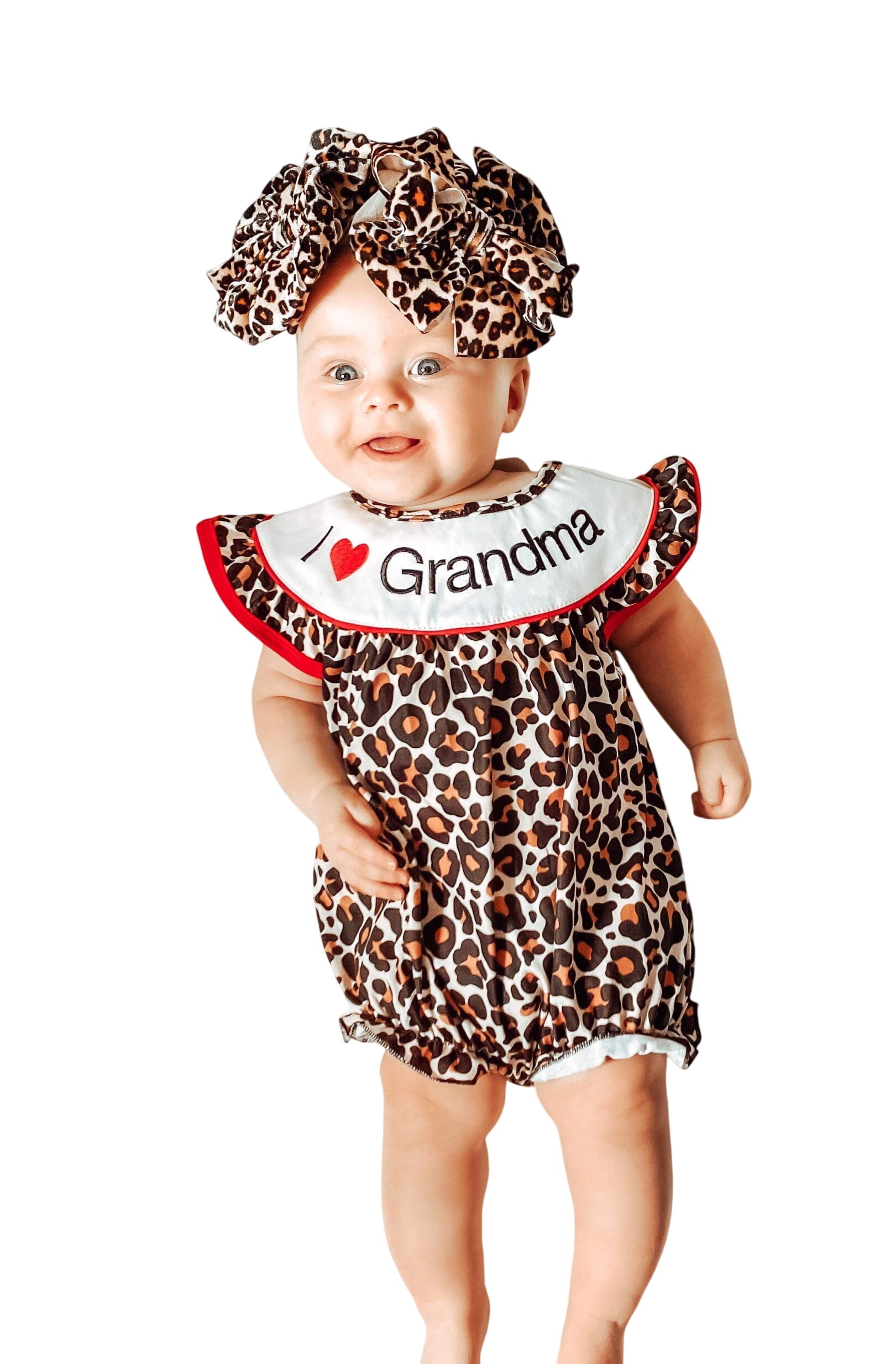 I Love Grandma Romper