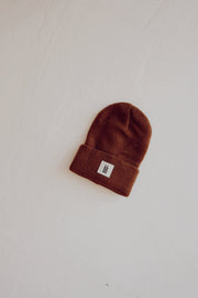 Ff Knit Beanie | Chestnut