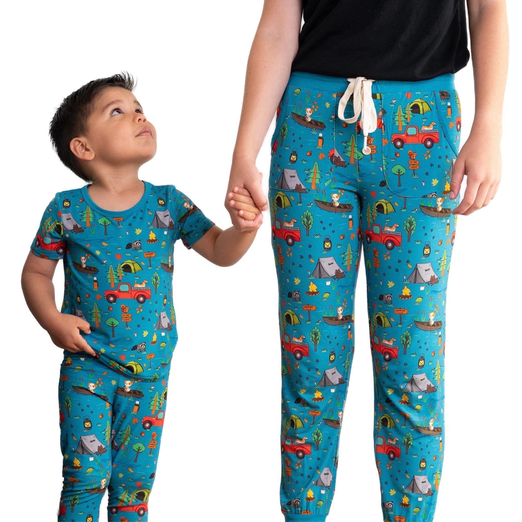 Camp Popoki Bamboo Two Piece Pajamas Set