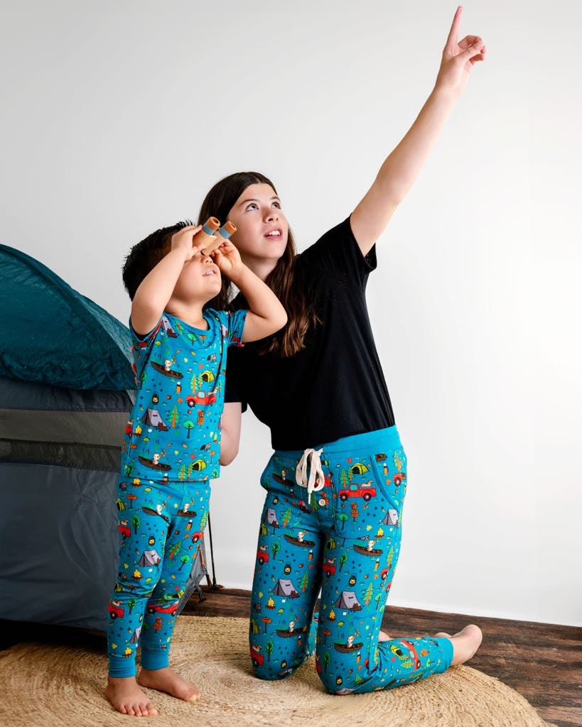 Camp Popoki Adult Bamboo Joggers Pajamas