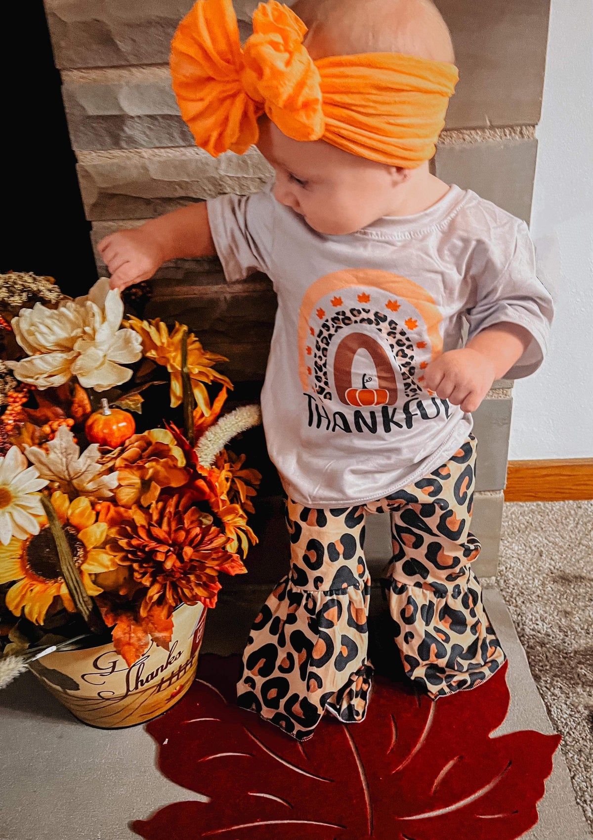 Leopard Thankful Set
