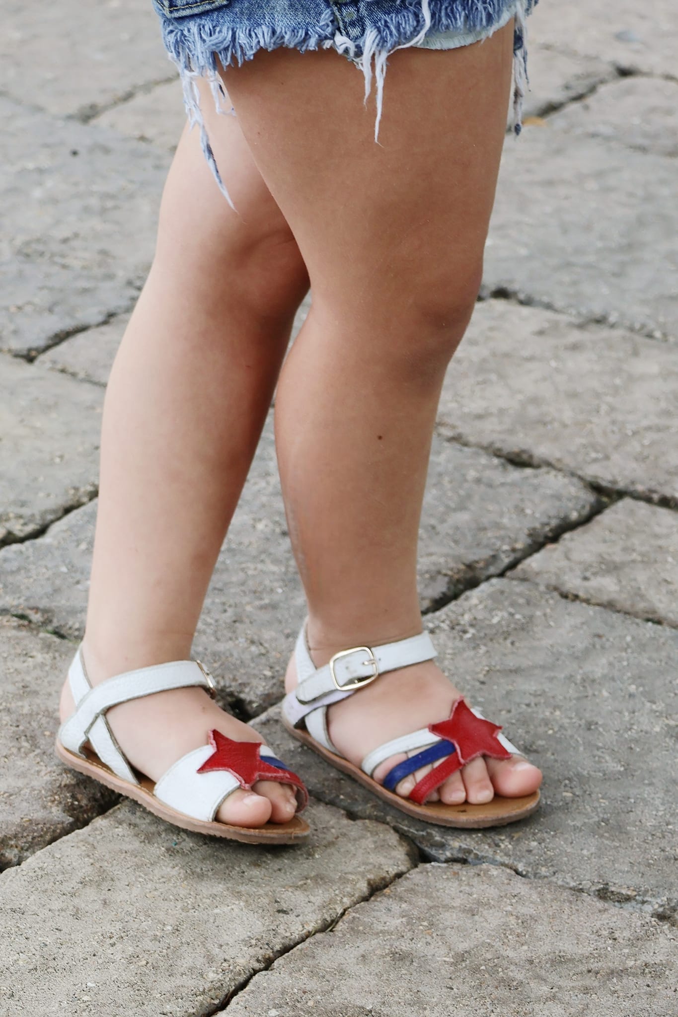 Star Sandals Red Strap