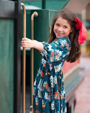 North Pole Express Twirl Dress