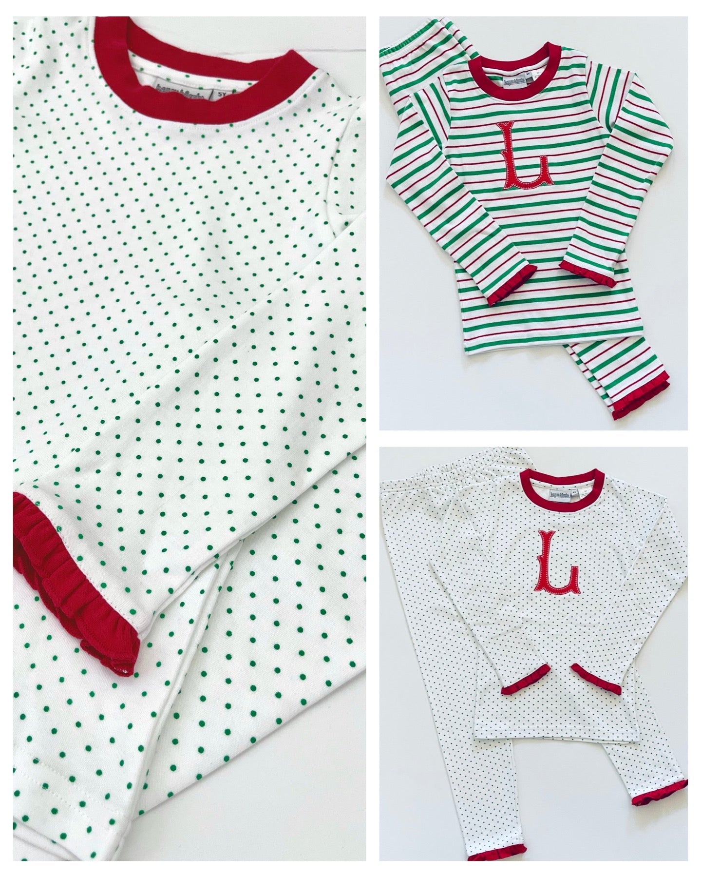 Fitted Pajamas — Ruffle