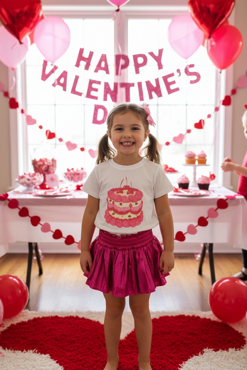 Tweenstyle By Stoopher - Pink Cake Boxy Tee