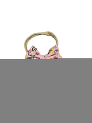 Sadie Floral Nylon Bow