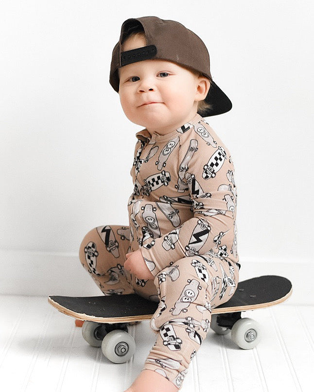 Sk8r | Zip Romper