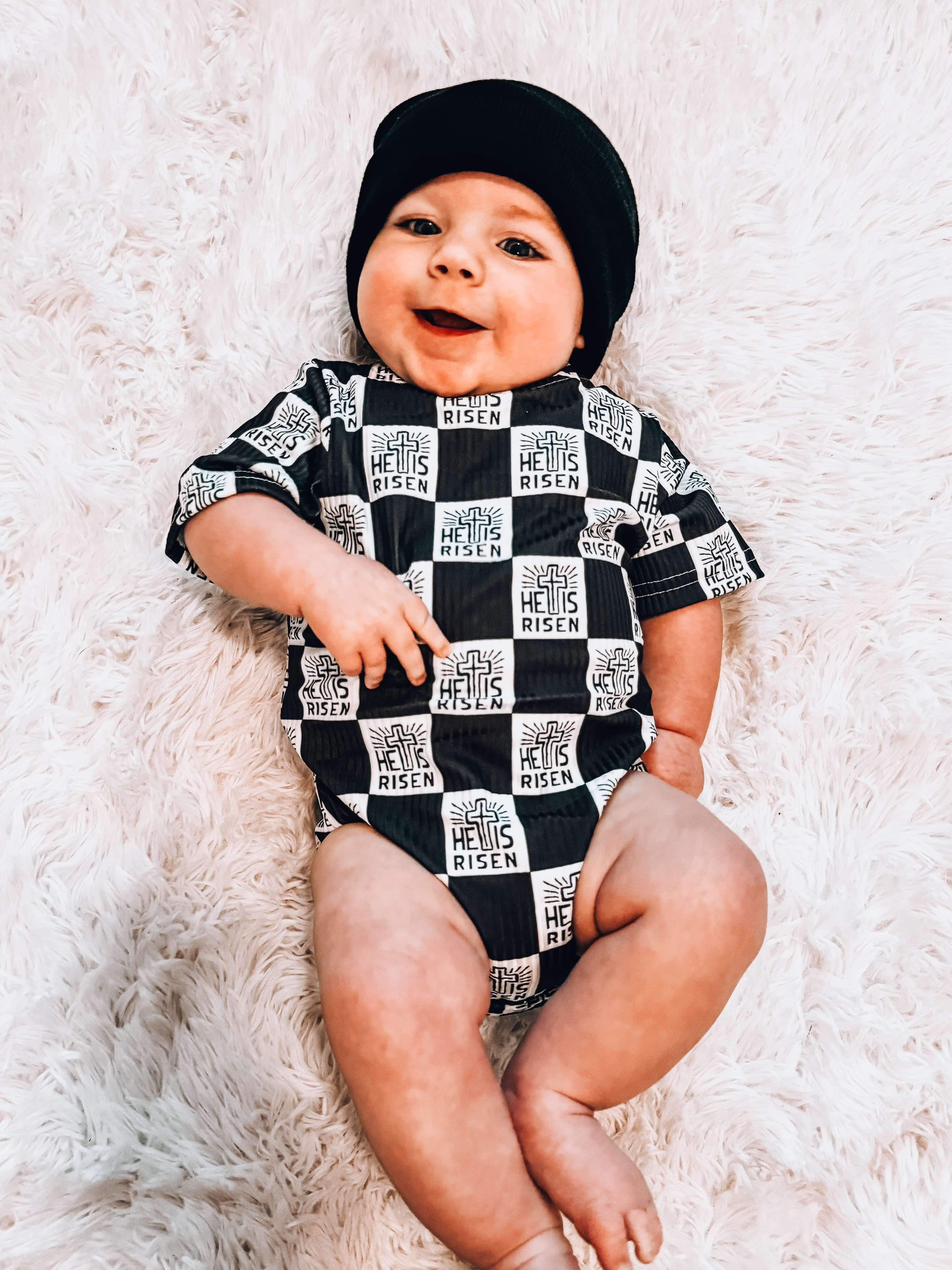 Ribbed He Is Risen Bubble