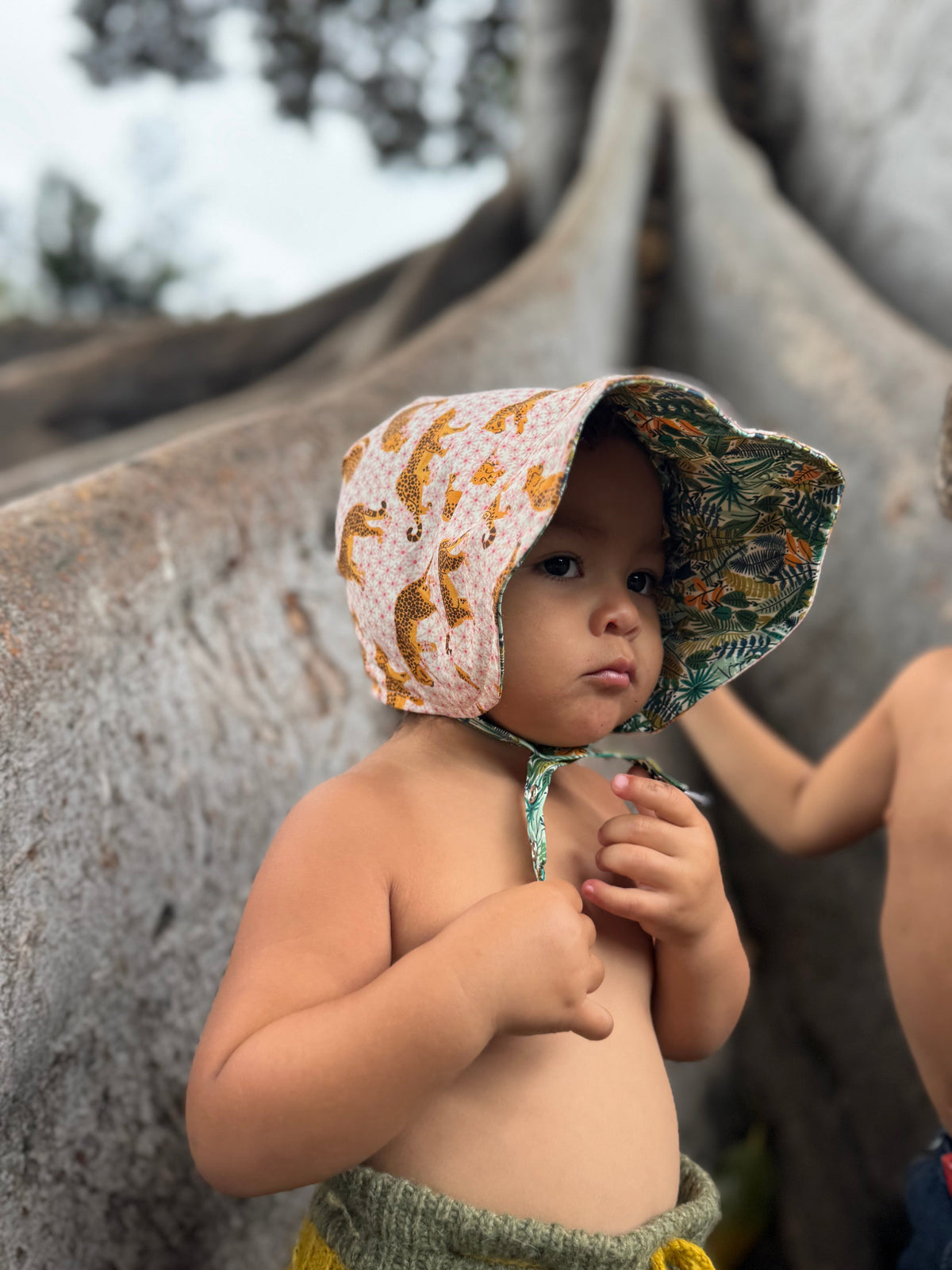 Bonnet In Organic Jungle