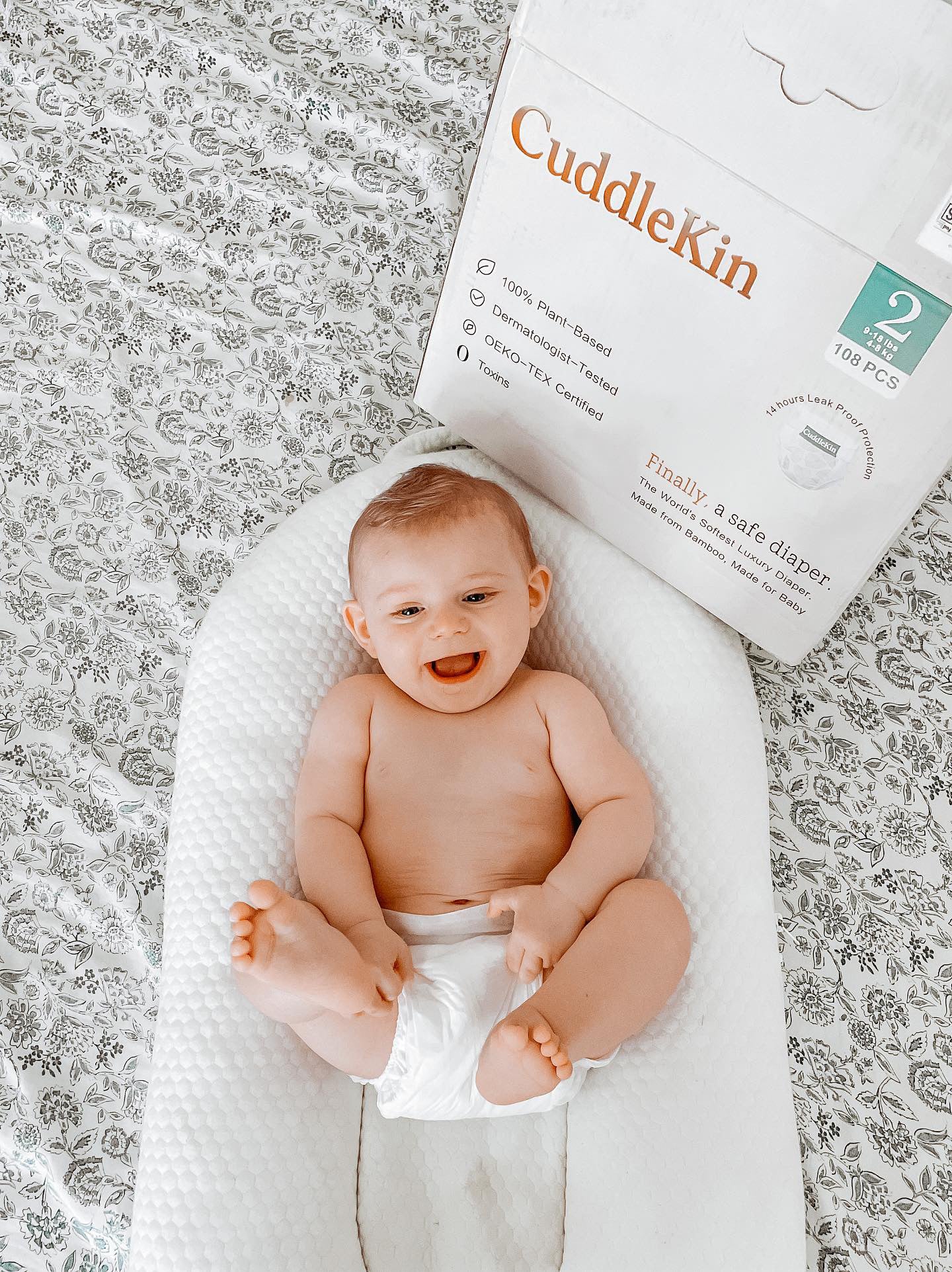 Cuddle-kin Bamboo Diapers - Guaranteed Rash & Leak Free