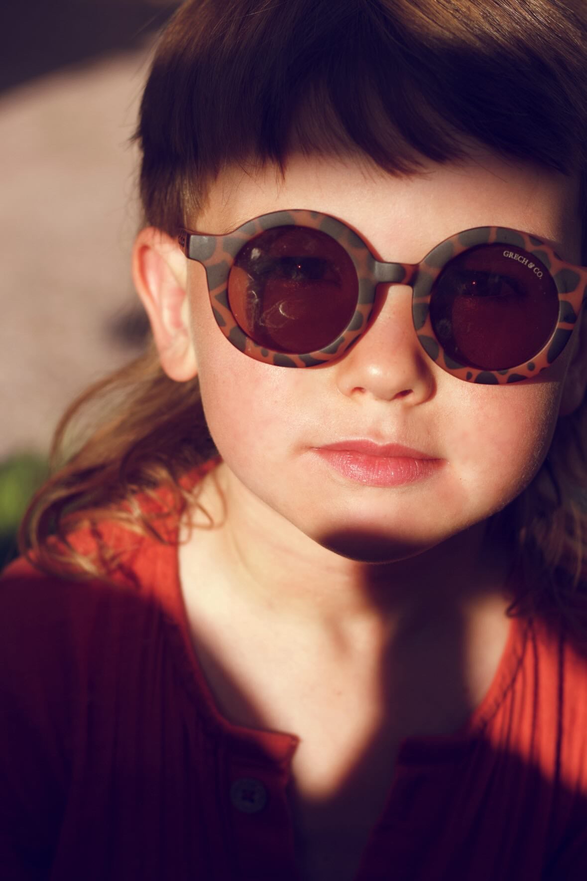 Original Round Sustainable Sunglasses | Bio-based  Bendable Polarized | Tortoise