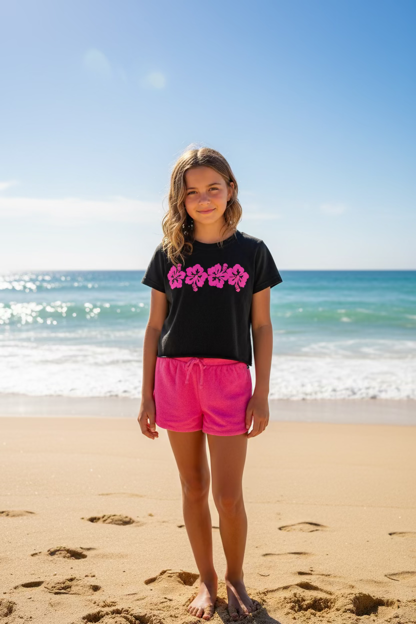 Tweenstyle By Stoopher -puff Flower Tee