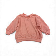 Peach Thermal Oversized Sweater