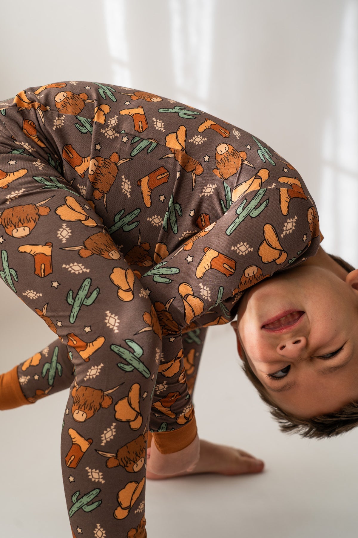 Highland Cow 2 Piece Pj's