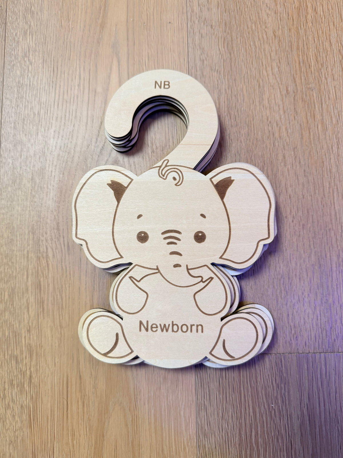 Baby Closet Size Dividers – Cute Elephant Design For Easy Sorting