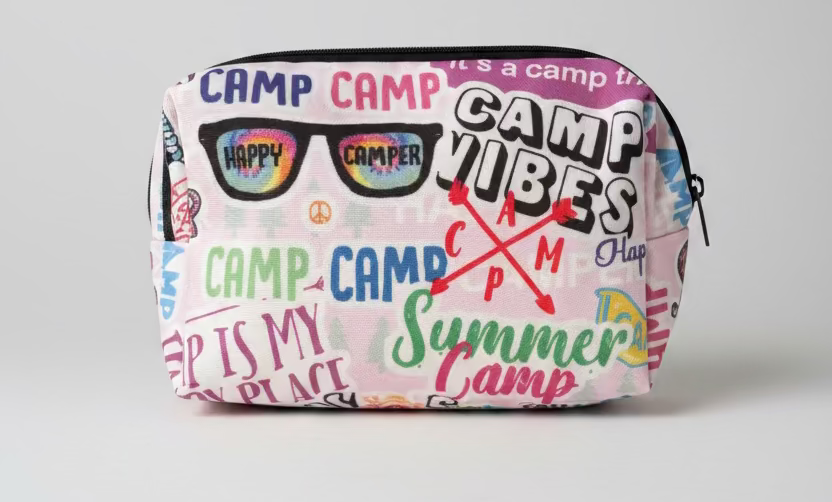 Tweenstyle By Stoopher - Cosmetic Pouch - Happy Camper