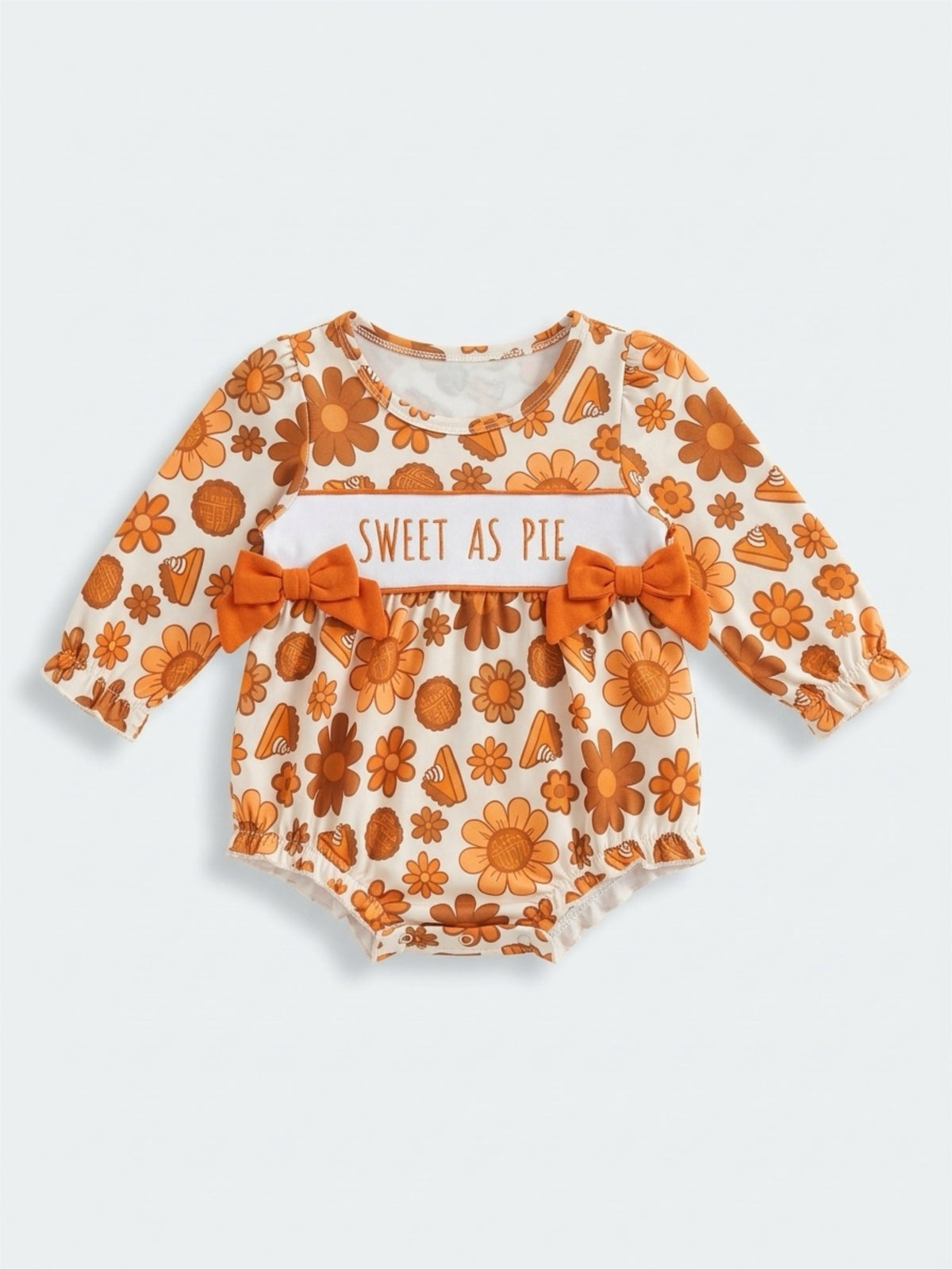 Sweet As Pie - Girl Romper