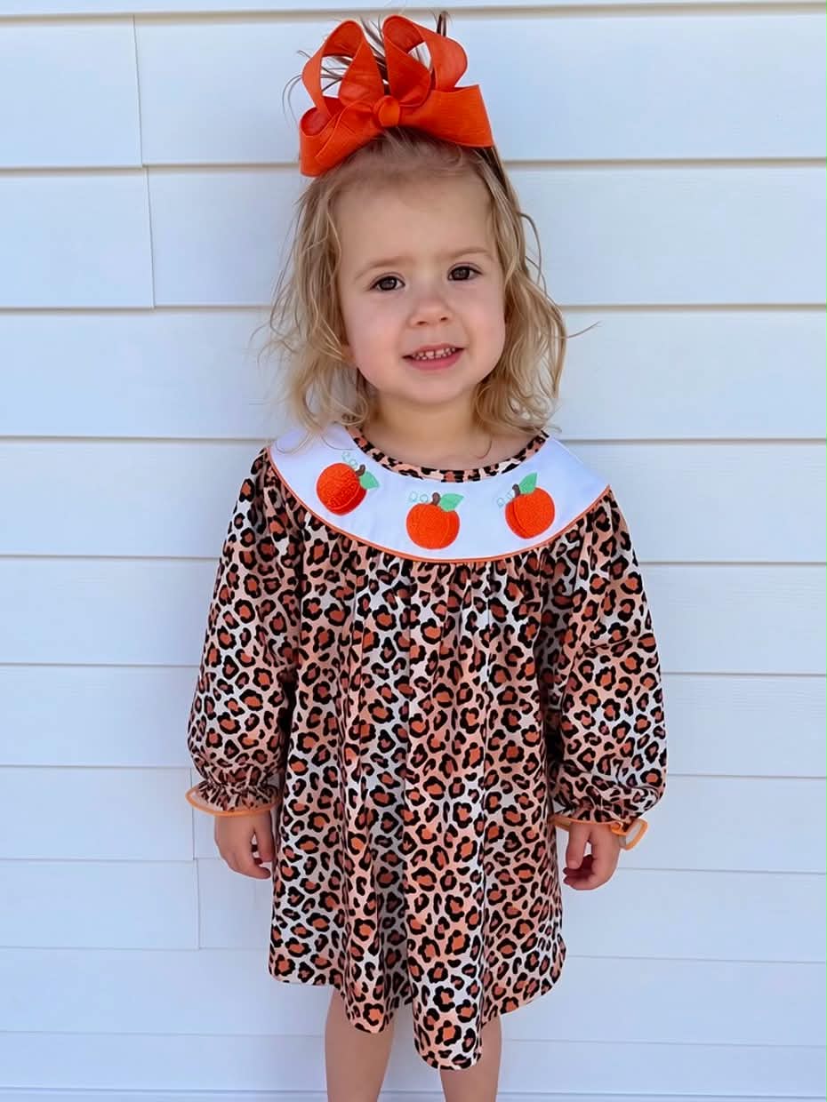 Leopard Pumpkins - Dress