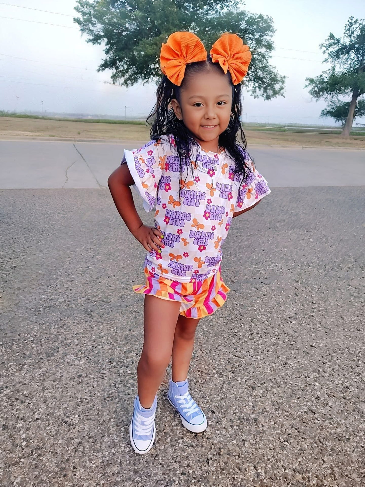 Mamas Girl Ruffle Set