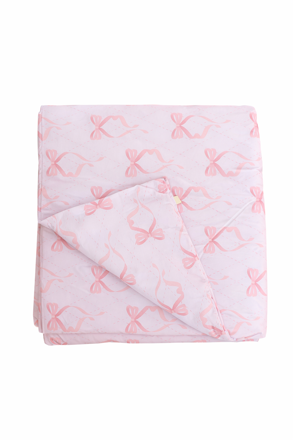 Ribbon Crib Quilted Blanket