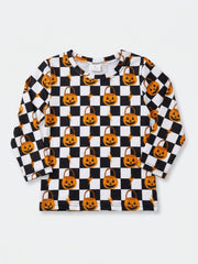 Long Sleeve Halloween Bucket Top