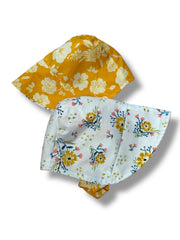 Bonnet In Dandelion Rose