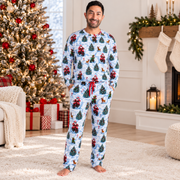 Crew Neck Bamboo Christmas Pajamas