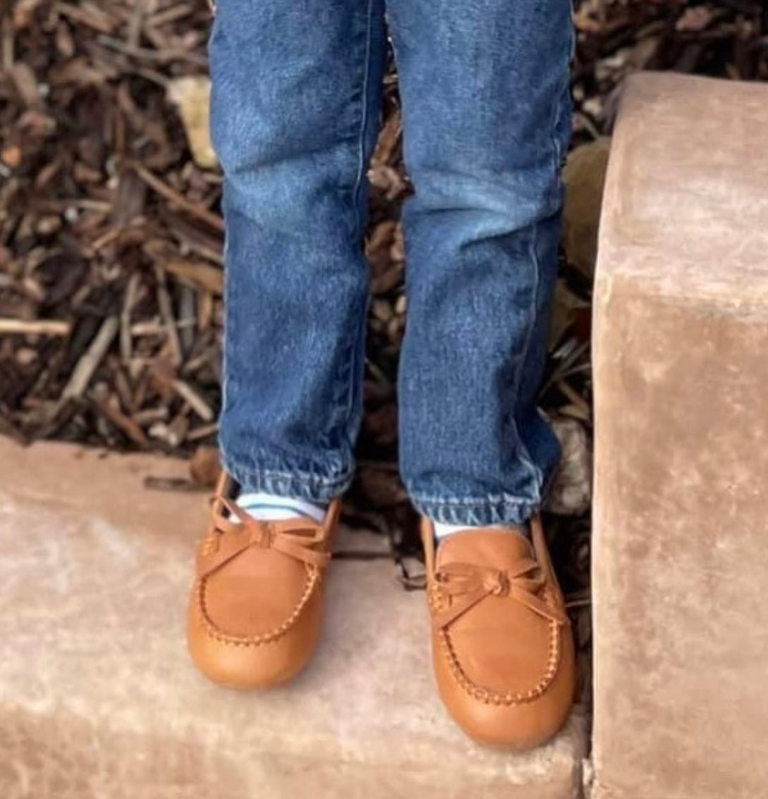 Boy Moccasins Brown
