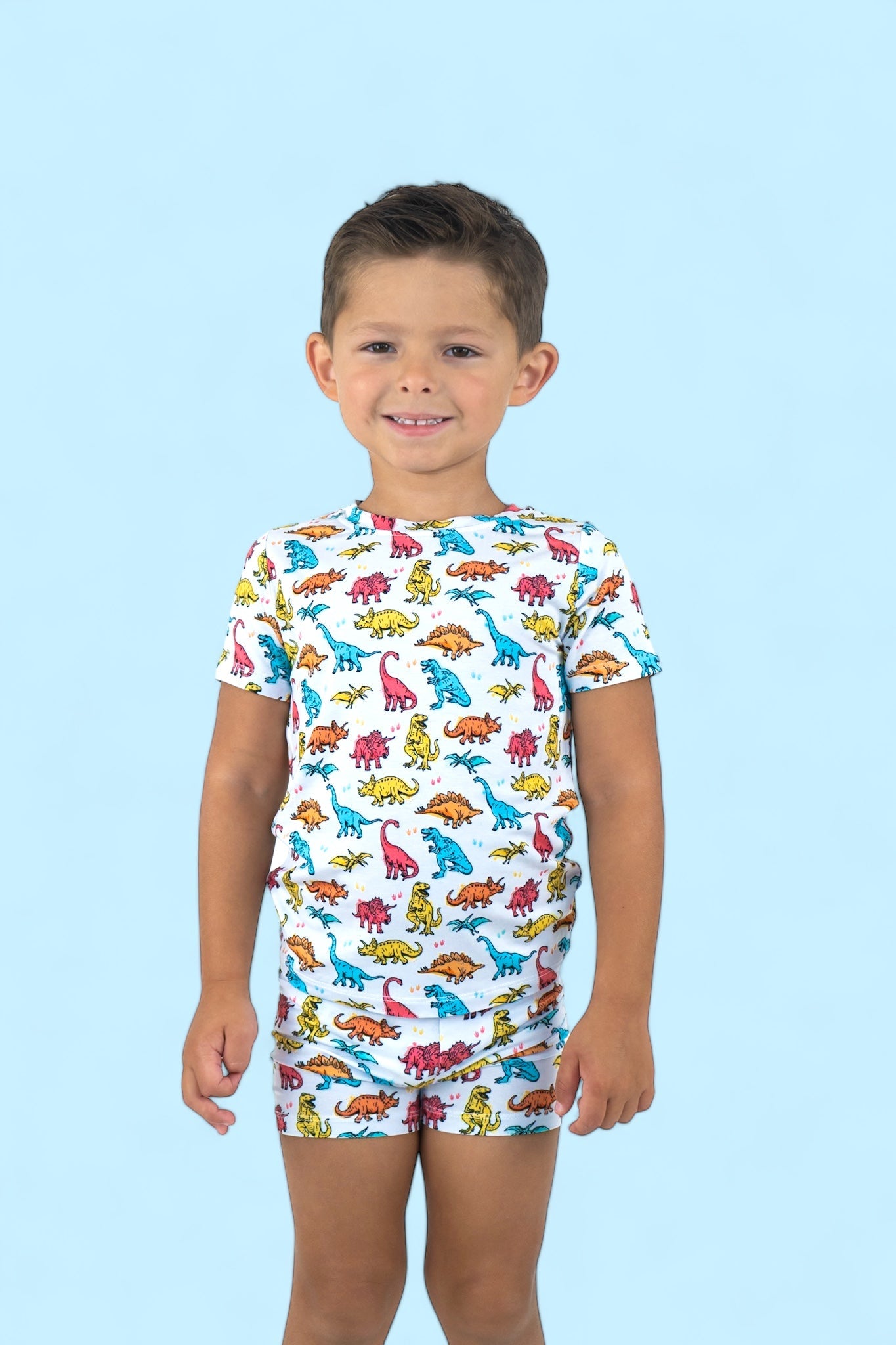 Color Me Dino Dream Short Set