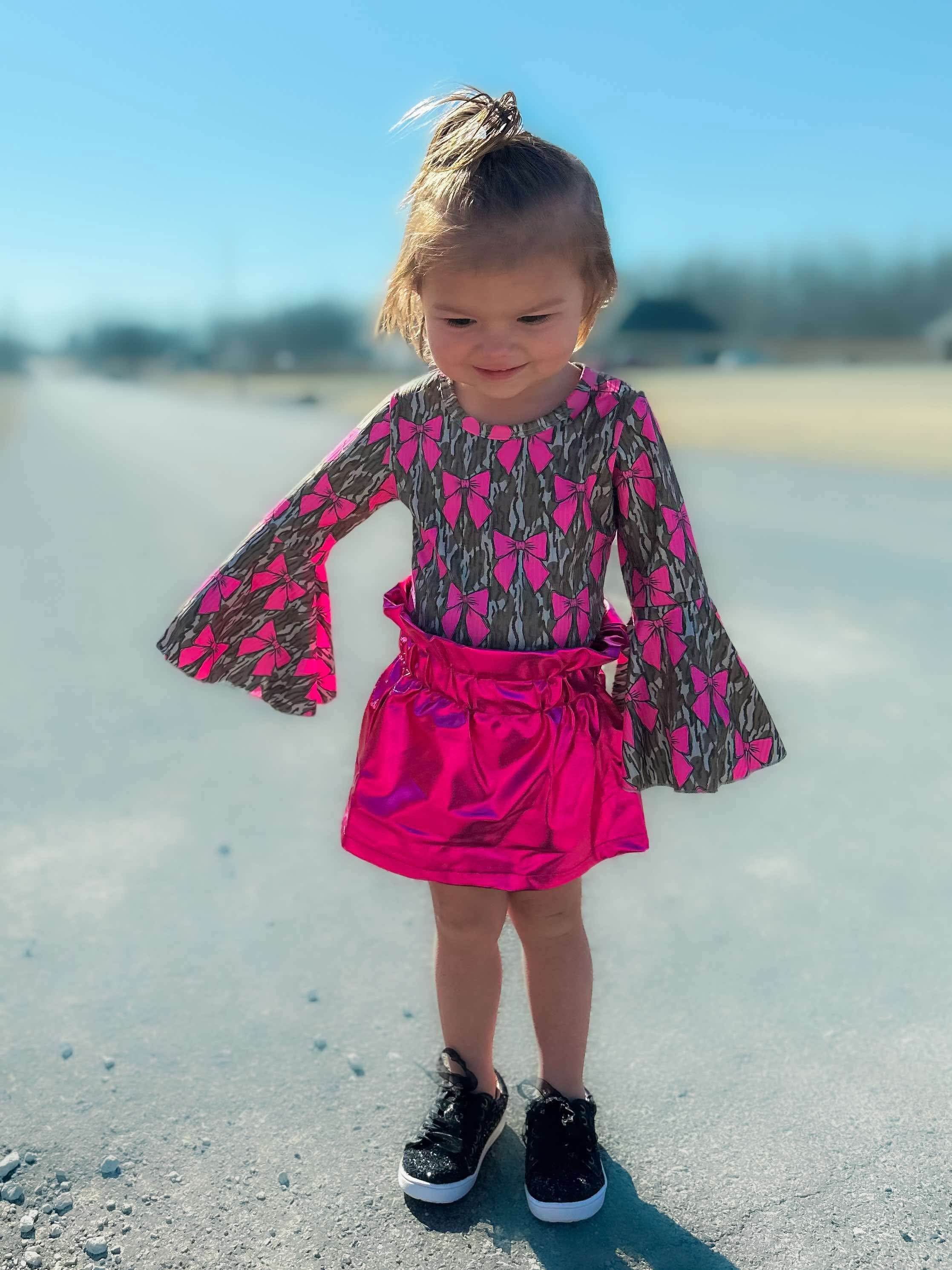 Camo Bows Bell Leo Only