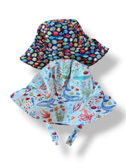 Bucket Hat In Deep Blue Sea