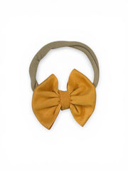 Mustard Nylon Bow