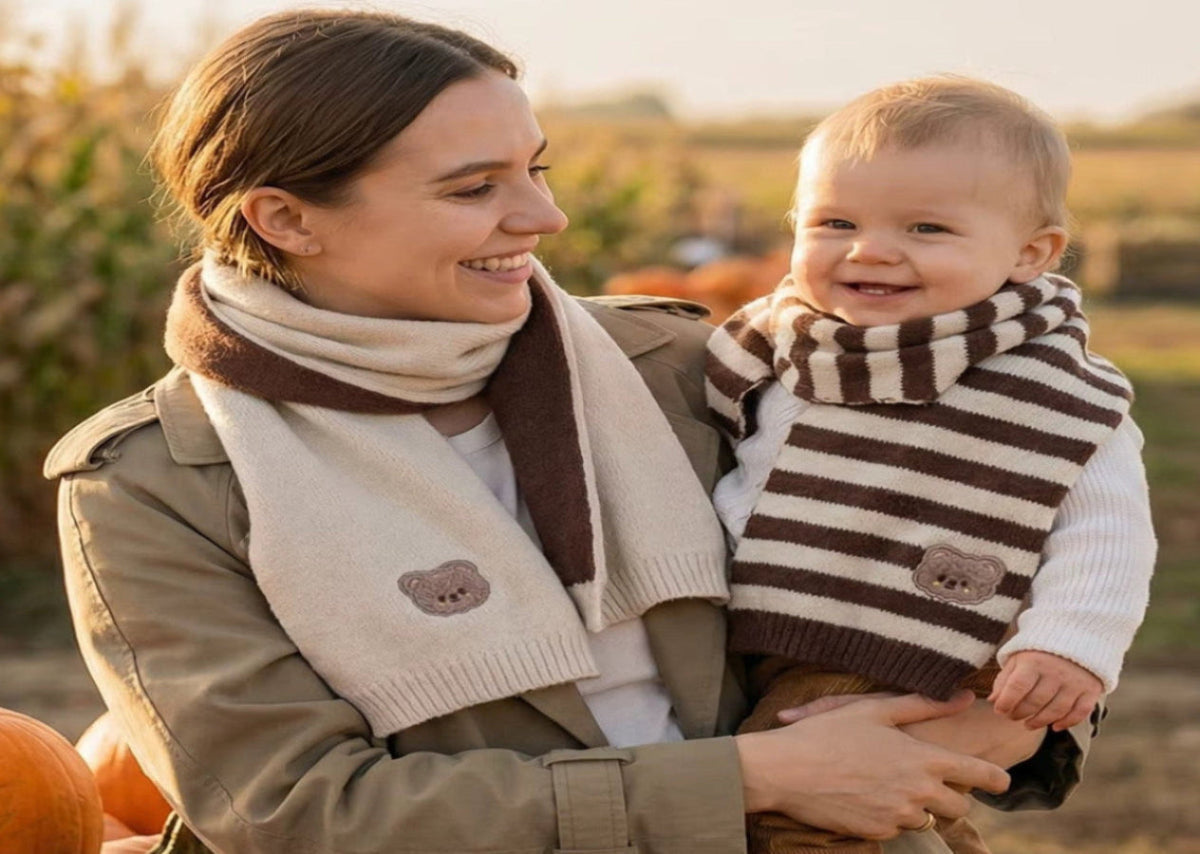 No-itch" Toddler Winter Scarf | Soft Sensory-friendly Neck Warmer| Ages 2–5