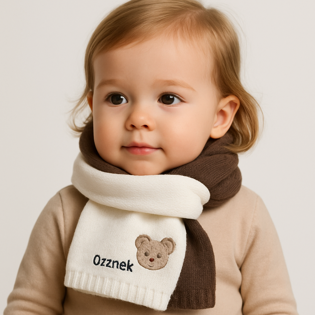 No-itch" Toddler Winter Scarf | Soft Sensory-friendly Neck Warmer| Ages 2–5