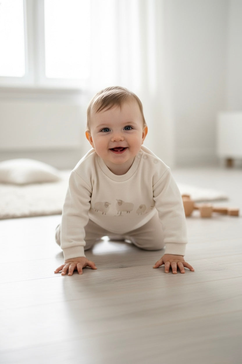 Little Lamb Cozy Organic Set