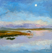 Moonlit Marsh Print