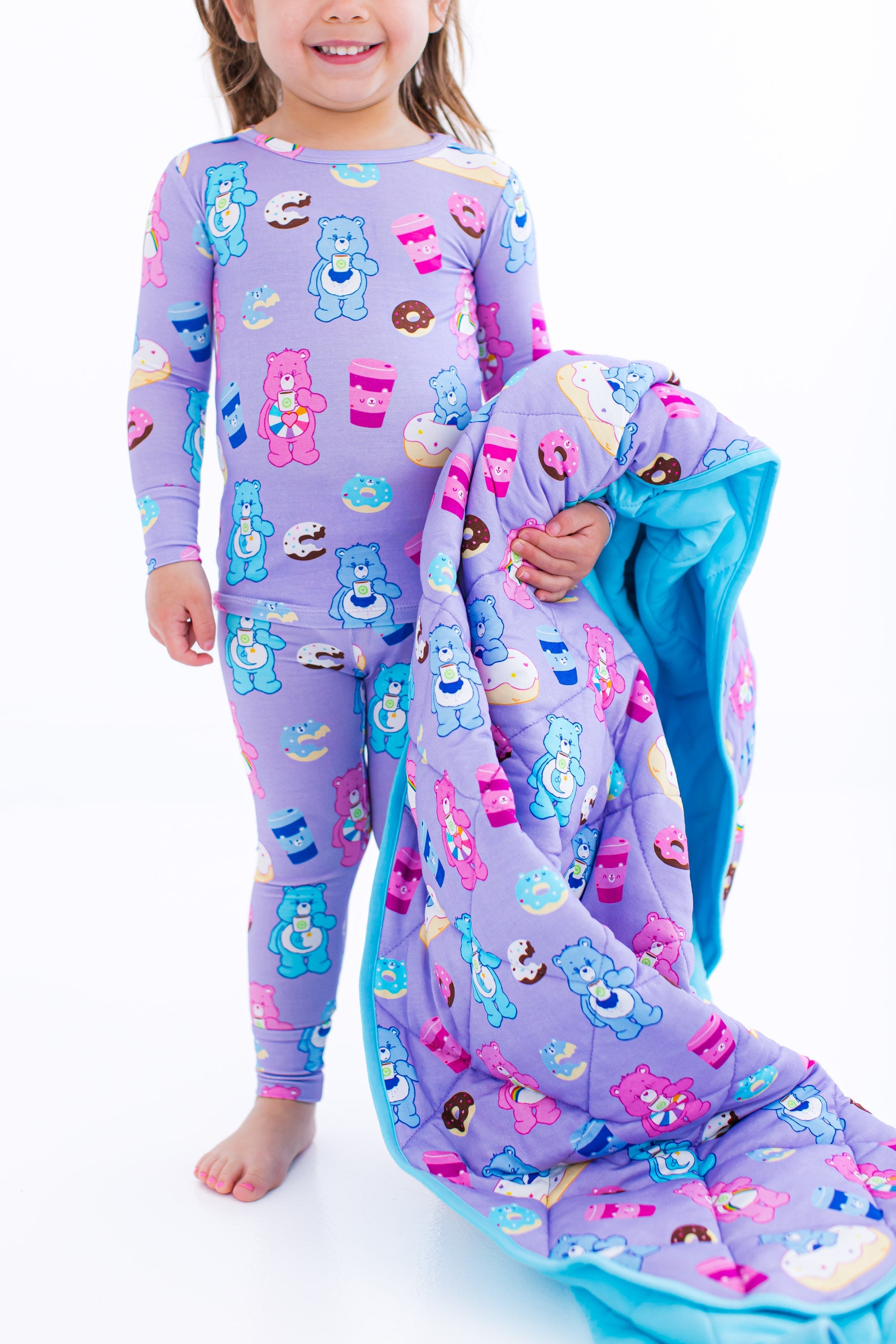 Care Bears™ Donuts And Coffee 2-piece Pj:  Long