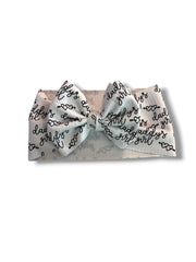 Daddy's Girl Baby Headwrap Bow