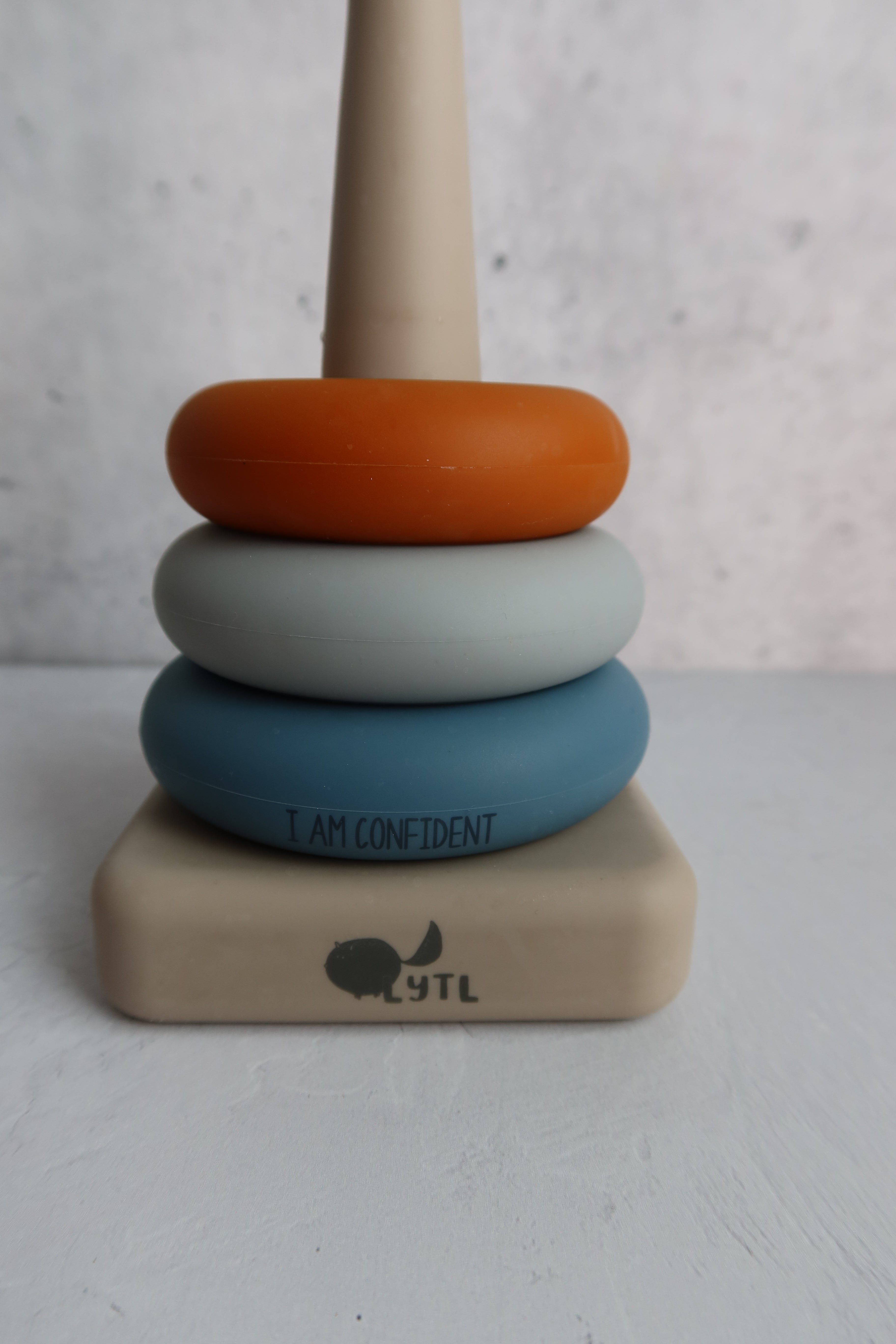 Silicone Ring Stacking Toy – 10pc| Lytl®️