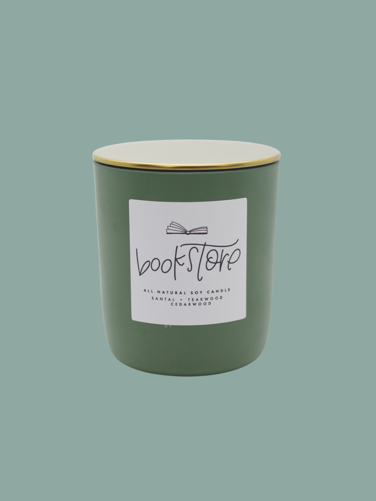 Bookstore Candle