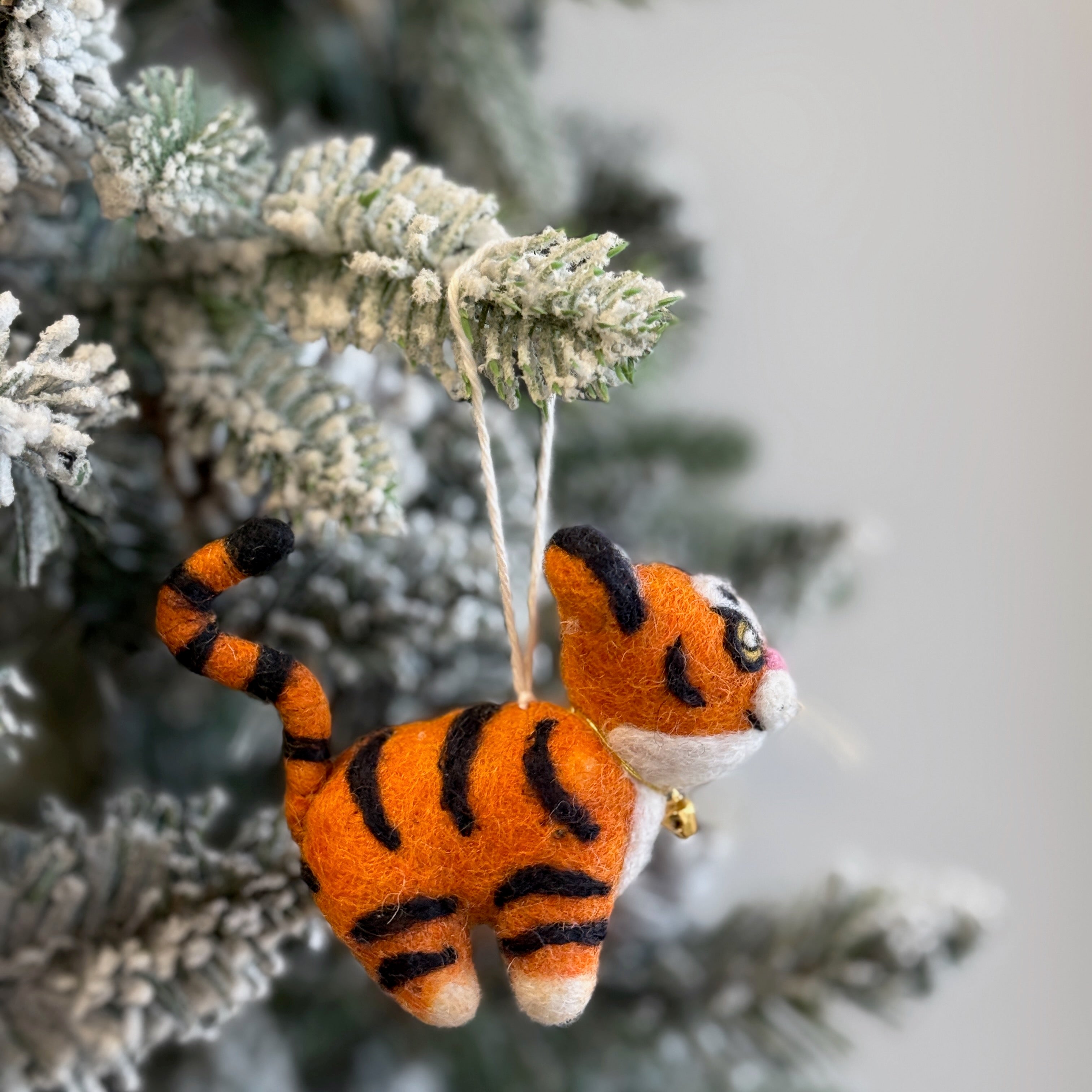 Felt Ornament - Tiger