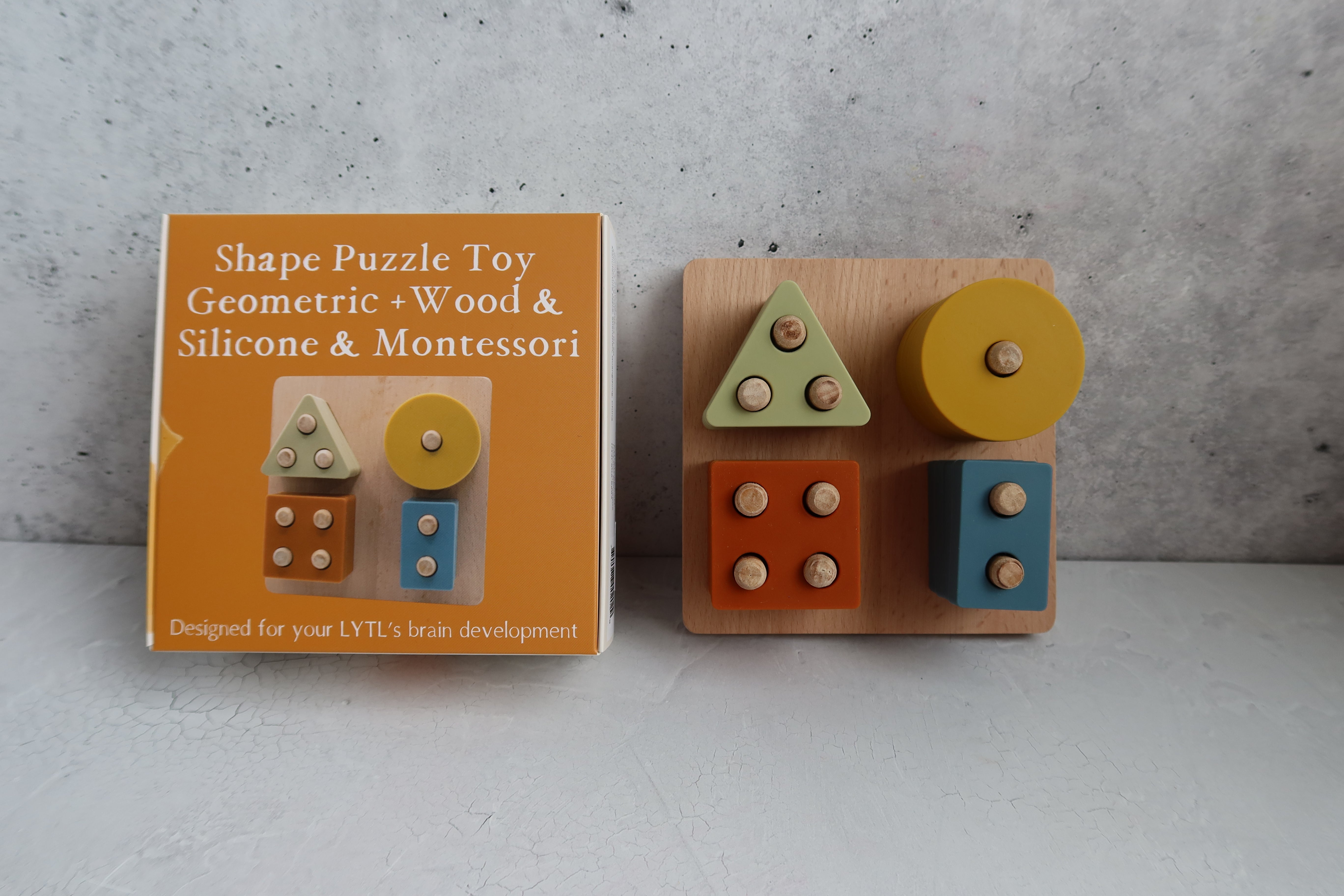 Montessori Shape Puzzle Toy | Lytl®️