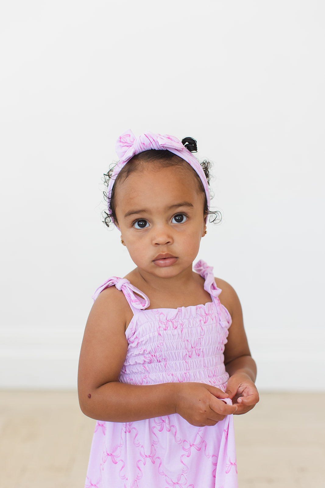 Emeryn - Smocked Diaper Dress Set